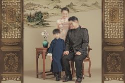 -时光纪亲子全家福照相馆(静安店母女写真父母纪念照)