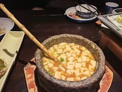 石锅鸡汤豆腐-绿茶餐厅(同成街华联店)