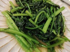 炒小青菜-十面欢腾·海鲜面·台式Bistro(长乐路店)