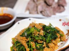 菠菜拌面筋-贯贯吉·清真餐厅(浙江中路店)
