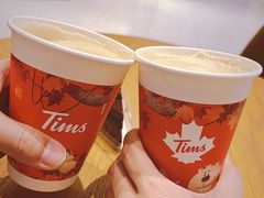 浓醇拿铁-Tims天好咖啡·贝果(拉斐尔云廊店)