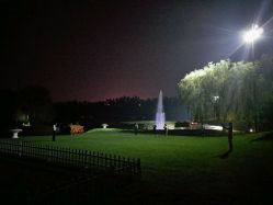 点击看大图 前一天彩排。孙经理一直陪着我们。-鸿禧国际高尔夫俱乐部婚宴·草坪婚礼·宴会厅