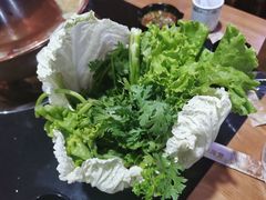 -果松木炭酸菜铜火锅·外婆参鸡汤