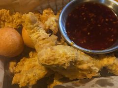 韩式炸鸡-包装马车·韩国料理·포장마차