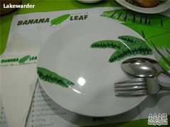 餐具和垫纸-香蕉叶餐厅(是隆店)