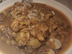 茄子炖蚬子-日丰园海肠水饺·老字号大连海鲜(和平广场店)