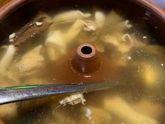 花胶牛肝菌鸡汤-西双版纳洲际度假酒店-曼霖轩中餐厅