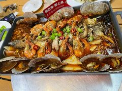 -大锅强·蒸海鲜青岛菜(吾悦广场店)