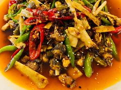 姜爆走地鸡-丫口花园餐厅·融合菜