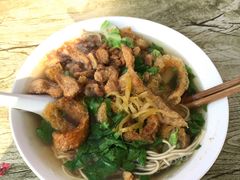 皮肚油渣面-老太皮肚面