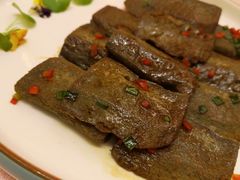 香煎黑豆腐-行宫大酒店-餐厅