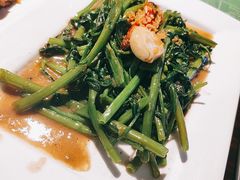 秘制虾酱炒空心菜-帕蓝·暹罗料理(曲阳店)
