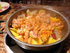 黑毛猪五花焖锅-猪啊牛呀羊啊铜盘烤肉(正大广场店)