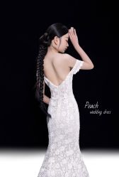 -桃子造型婚纱礼服(凤起广场店)