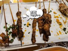 烤羔羊肉串-木屋烧烤(大屯路店)