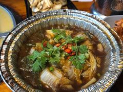 锡纸娃娃菜-超级神炭烤肉夜食(芥园西道店)