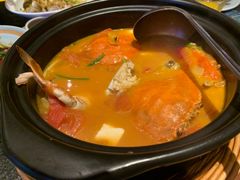 梭子蟹番茄豆腐煲-菲乐餐厅(三十年经营·湖滨路店)