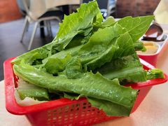 娃娃菜麦菜生菜-猪三哥肥肠鸡川菜小炒