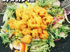 炸鸡沙拉-八福力韩国休闲餐厅(泉舜店)