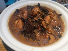 针蘑炖鲜柴鸡-一轩饺子馆(丽都店)