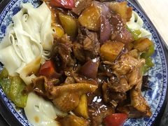 特色大盘鸡拌面-中国兰州名牛纯汤牛肉面(永安道店)