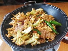 有机菜花-民俗百家姓饭店(纺织城正街店)