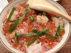 特色金枪鱼泥盖饭-鮨清日本料理