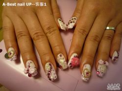 照片 349-A-Best nail UP时尚美甲沙龙