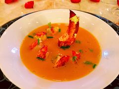 牛肉清汤配龙虾-AZUR聚(香格里拉饭店)