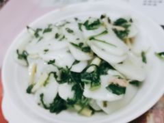 荠菜冬笋肉丝炒年糕-蘭心餐厅(进贤路店)