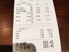 账单-成都你六姐·牛肉冒菜(城市集市合生汇店)