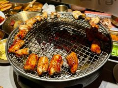 -草家酱蟹炭火烤肉店(珲春南路一店)