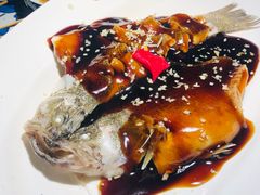 西湖醋鱼-绿茶餐厅(领展购物广场·中关村店)