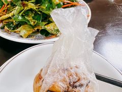 折耳根拌胡豆-天回镇何氏豆腐(总店)