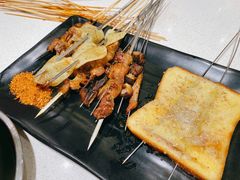 -宝记烧烤·碳锅羊肉·羊蝎子火锅·夜食社(文体路创始店)