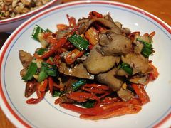 炒猪舌子-恋拐子油爆虾·家常菜