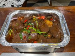 锡纸鸭血-将军肚烧烤鸡手王(东岭南街店)