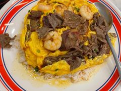 至尊滑蛋三拼饭-有章牛杂(石厦店)