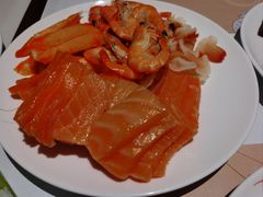 三文鱼刺身-晶丽香榭自助餐(南京大饭店)