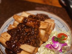 台北卤肉酱拌茄子-上楼私房菜(院士路店)