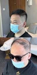 -型男帮男士假发补发·佩戴式发型