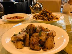 蛋黄茶树菇-壹只菜·崇明本地特色菜(崇明南门店)