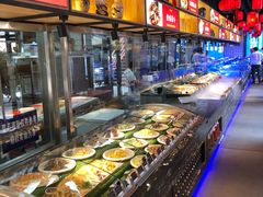 自助取餐区-渔民船说·北塘海鲜·天津菜·海肠捞饭(北塘古镇店)