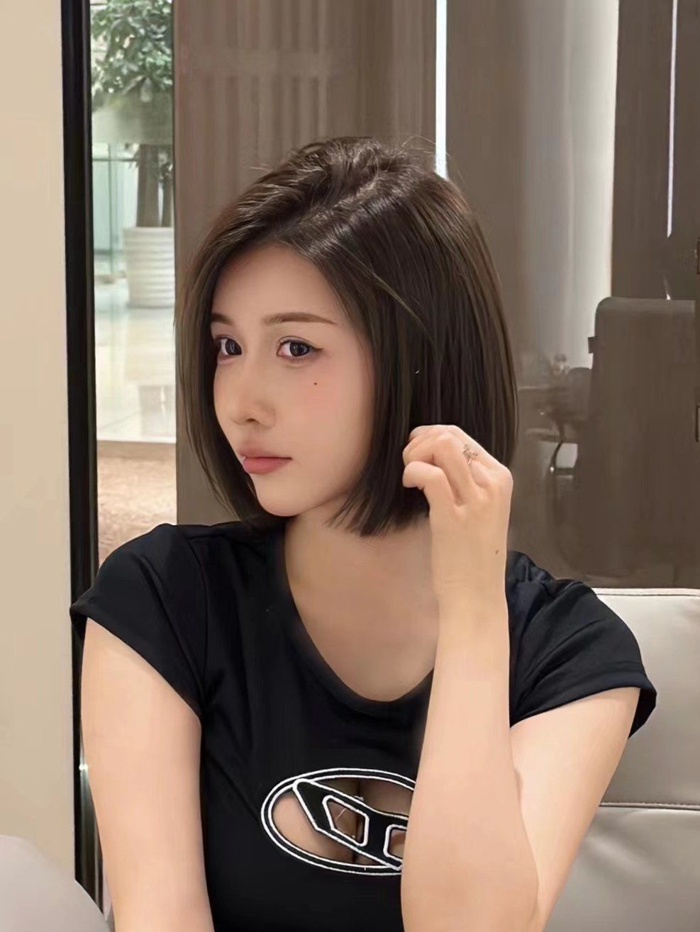 吹干既可出门 对于细软扁塌发量少的女生非常适合