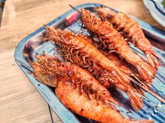 碳烤青虾-老兰家传统烧烤炒菜泡馍(小南门店)