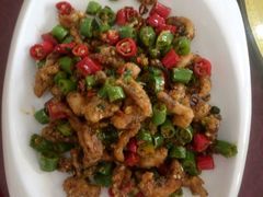 爆炒鱿鱼须-彝仁农家