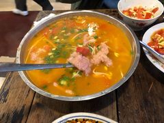 番茄酸萝卜滑牛肉汤-国强牛肉(洋河总店)