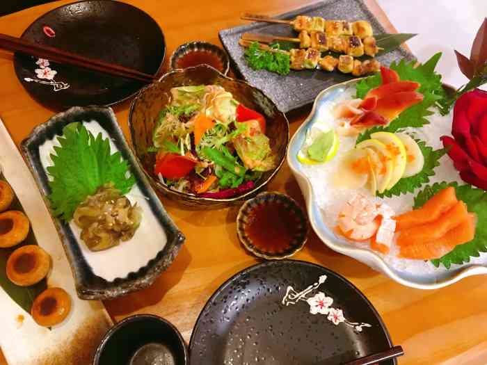 漫樱川町-"之前老婆中的一个日料的双人套餐,漫樱川町.