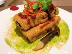 捞汁紫豆卷-若蘭慈·无国界素食料理(欢乐海岸店)