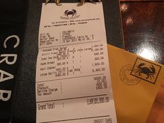 账单-Ministry of Crab(科伦坡店)